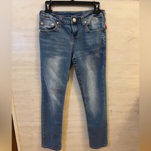True Religion Stylish Blue Skinny Jeans for Women